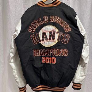 Large SF Giants 2010 World Series Jacket